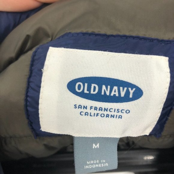 Old Navy Navy Blue Puffer Jacket - Picture 5 of 11